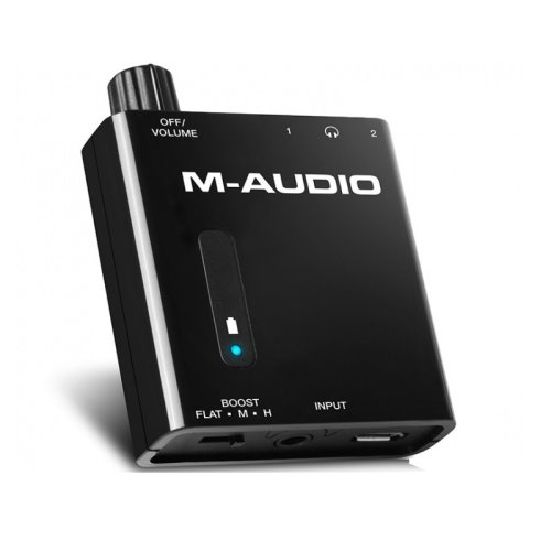 Підсилювач для навушників BASS TRAVELER чорний Підсилювач для навушників BASS TRAVELER чорний