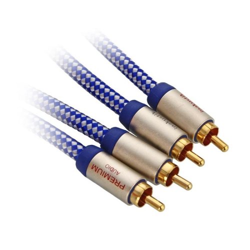 Кабель Premium Audio Stereo RCA 0,75m