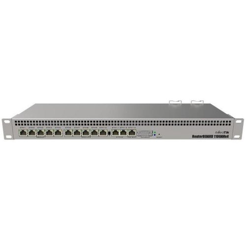 Маршрутизатор RouterBOARD 1100AHx4 13xGE, 1xSFP+, RouterOS L6, rack (RB1100x4)