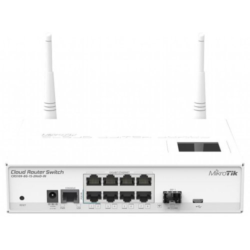 Коммутатор сетевой Cloud Router Switch CRS109-8G-1S-2HnD-IN