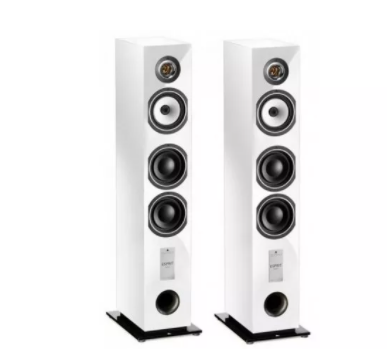 Акустическая система (Колонки) Gaia EZ 89.5dB/W/m,47Hz–22KHz,90W,230x315x980, 18.1kg White