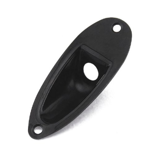 Разъем HJ101 BK STRAT STYLE JACK PLATE (BLACK)