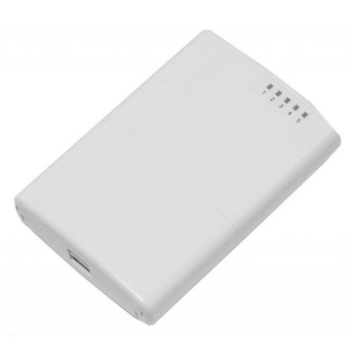 Маршрутизатор PowerBOX 5xFE/PoE, RouterOS L4, outdoor case