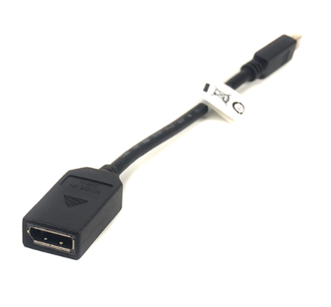 Кабель mini DisplayPort (Thunderbolt) M — DisplayPort F, 0.2 м