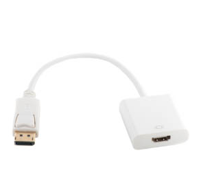 Кабель HDMI - DisplayPort, 0.15м