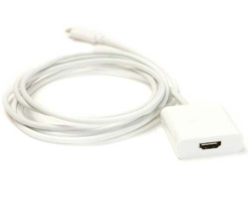 Кабель HDMI female - USB Type-C, 1.8м