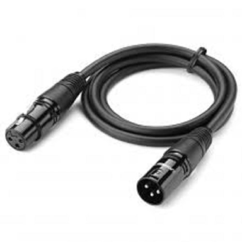 Кабель AV130 XLR Male to Female Microphone Cable, 1 m Black 20708