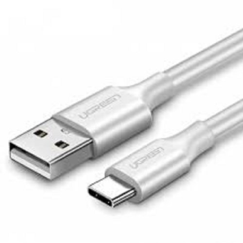 Кабель US287 USB-A 2.0 - USB Type-C, 1.5 m White 60122