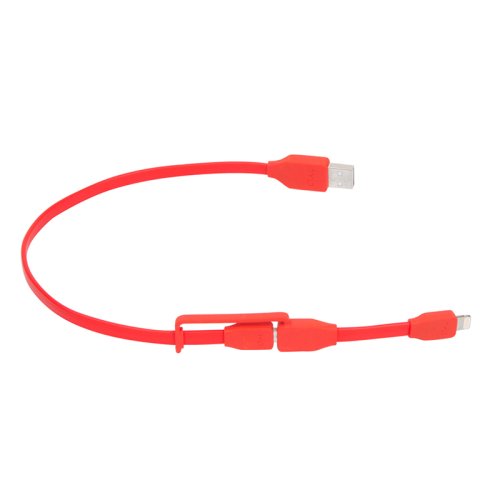 Кабель SYNCABLE ‐ MICRO‐USB ‐ RED - 0.3 m