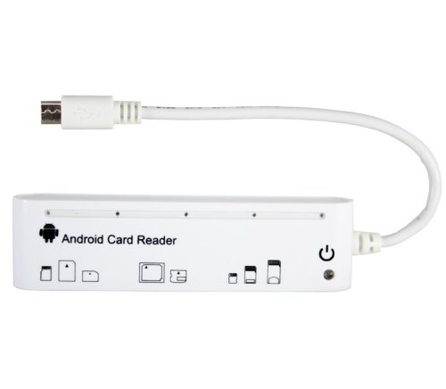Кард-рідер 5-ти слотный Android Micro USB