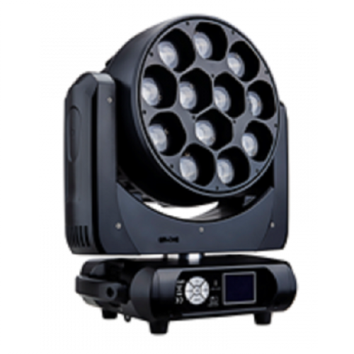 Світлодіодна LED голова PR-M1240ZB 12*40W 4-in-1 LED Moving Head Zoom Light with Pixel Control
