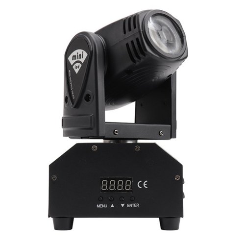 Світлодіодна LED голова PR-BM0410S Mini 10W LED Moving Head Beam Light