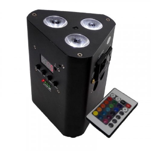 Світлодіодний LED прожектор PR-PB03H-4 3*10W 4 IN 1 Battery Par Light