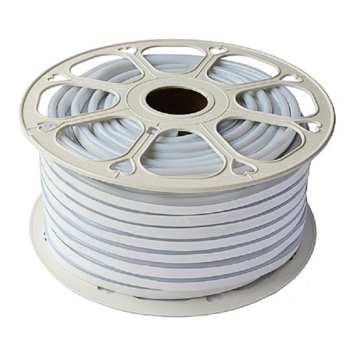 Светодиодный LED гибкий неон 220v IP68 - 2835-120led белый теплый