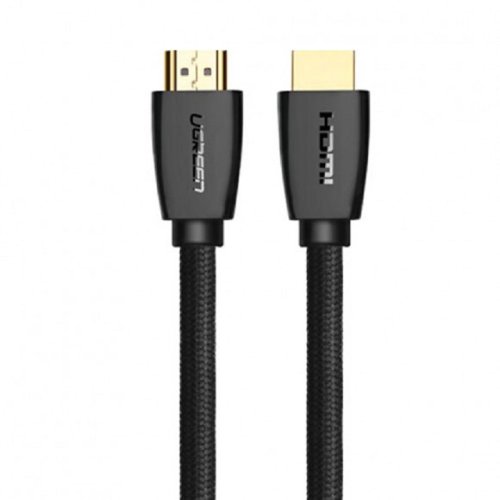 Кабель HD118 HDMI to HDMI, 5 m, v2.0 UltraHD 4K-3D Braided Black 40412