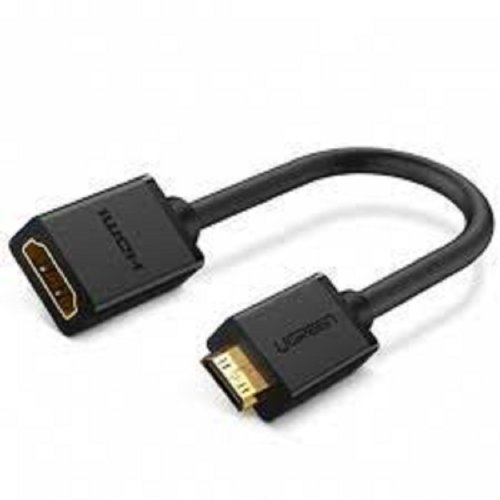 Переходник Mini HDMI Male to HDMI Female Adapter Cable, 22 cm Black 20137