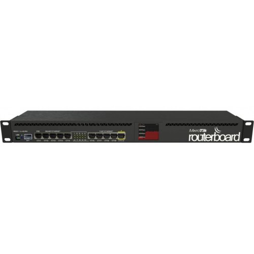 Маршрутизатор RouterBOARD 2011UiAS 5xFE, 5xGE, 1xSFP, RouterOS L5, LCD panel, rack