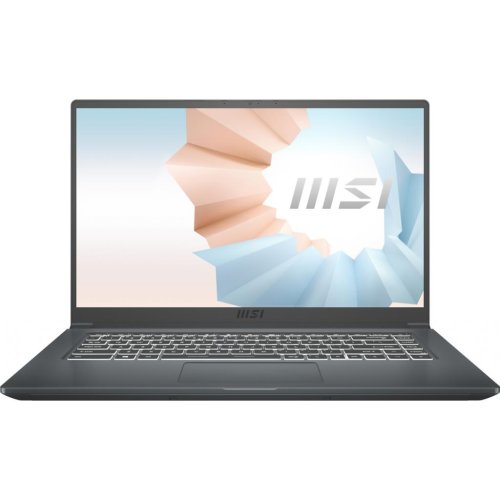 Ноутбук Modern 15 15.6FHD IPS/Intel i5-10210U/8/256F/Int/DOS/Carbon Gray