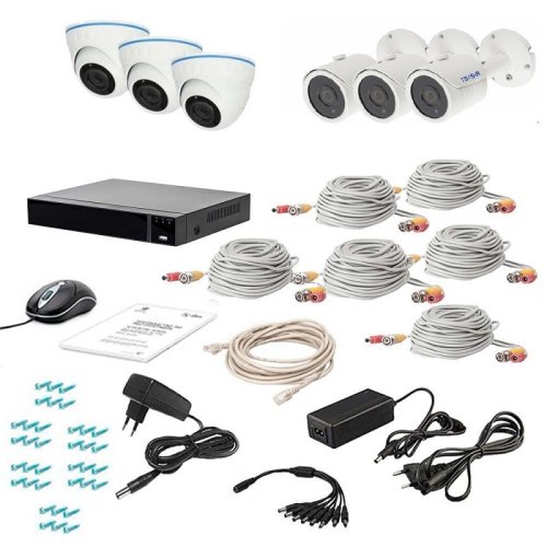 Комплект відеоспостереження 6MIX 2MEGA Комплект відеоспостереження 6MIX 2MEGA