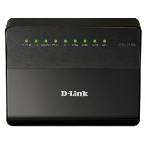 Модем DSL-2640U ADSL2+ N150, 4xFE LAN, 1xRJ11 WAN