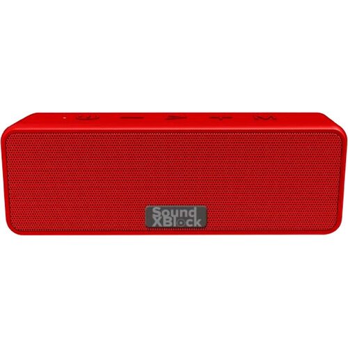Акустична система SoundXBlock TWS, MP3, Wireless, Waterproof Red