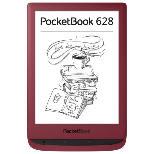 Электронная книга PocketBook 628, Ruby Red