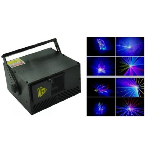 Анімаційний лазер L-1W Transformer 1W RGB 15KPPS ILDA SD
