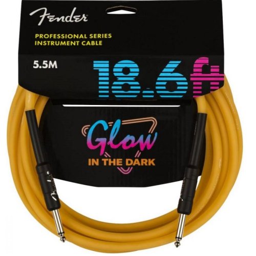 Инструментальный кабель CABLE PROFESSIONAL SERIES 18.6' GLOW IN DARK ORANGE