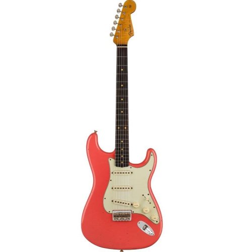 Электрогитара CUSTOM SHOP LIMITED EDITION 1961 STRATOCASTER HARDTAIL JOURNEYMAN RELIC FADED AGED FIESTA RED