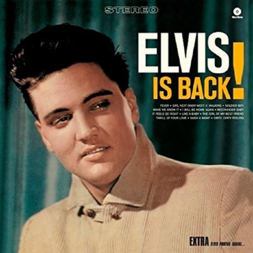 Виниловый диск Elvis Presley: Elvis Is Back! -Coloured Виниловый диск Elvis Presley: Elvis Is Back! -Coloured