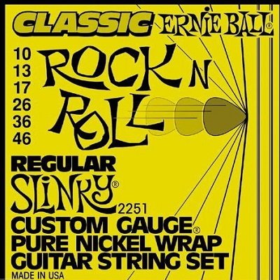 Струны для электрогитары 10-46 Ernie Ball Inc. P02251