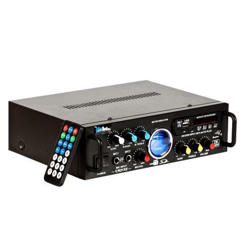 Трансляційний підсилювач SM-088a (2х50W) Bluetooth