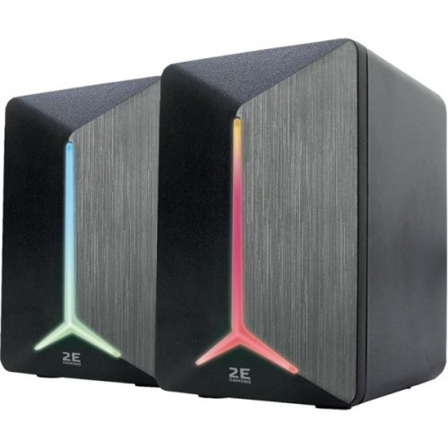 Акустическая система Speakers SG300 2.0 RGB 3.5mm Black