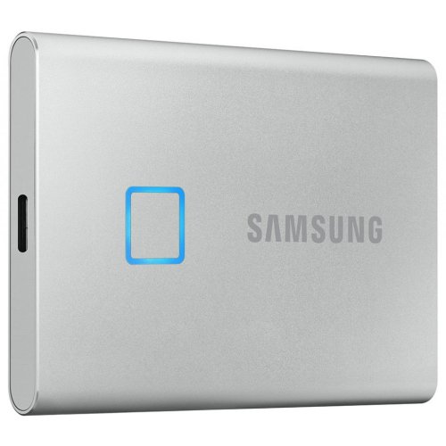 Накопичувач SSD 2TB USB 3.2 Gen 2 Samsung T7 Touch Silver