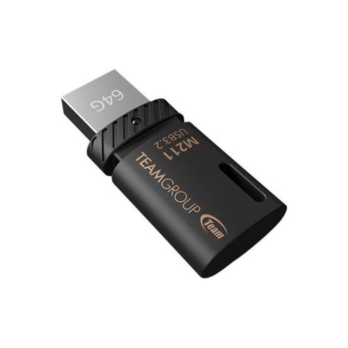 Накопитель 64GB USB-C 3.2 M211 Black