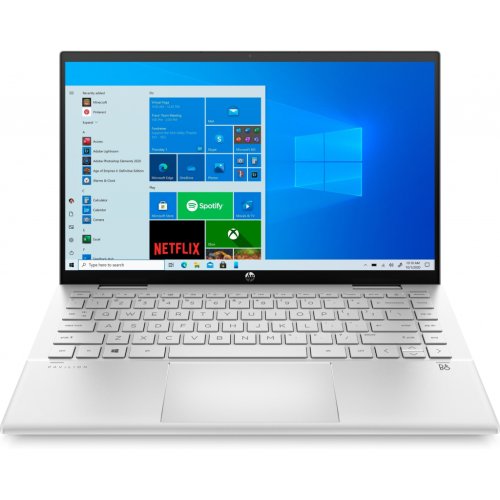 Ноутбук Pavilion x360 14FHD IPS Touch/Intel i5-1135G7/16/512F/int/W10/Silver
