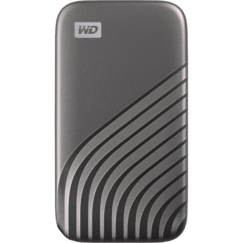 Зовнішній жорсткий диск SSD USB 3.2 WD Passport 2TB R1050/W1000MB/s Space Gray