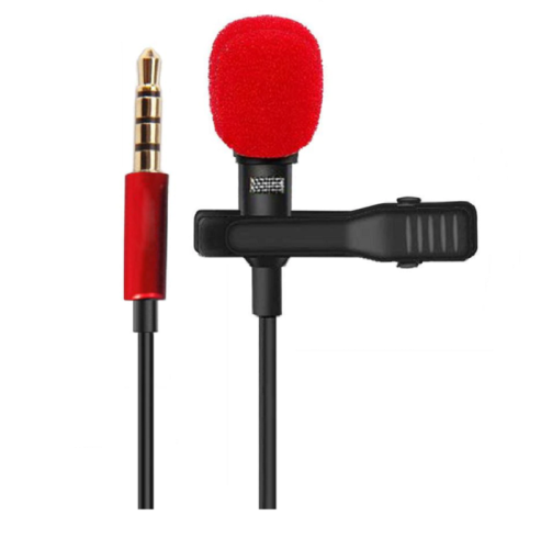 Петличный микрофон JB-510MB(RED)