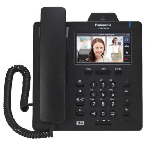 Телефон KX-HDV430RUB Black for PBX KX-HTS824RU