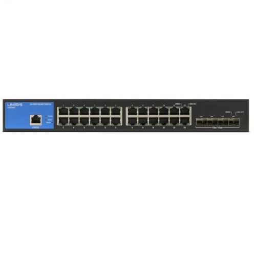 Коммутатор сетевой LGS328C 24xGE, 4x10GE SFP+