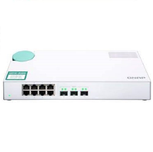 Коммутатор сетевой QSW-308S 3x10GbE SFP+ / 8x1GbE (RJ45)