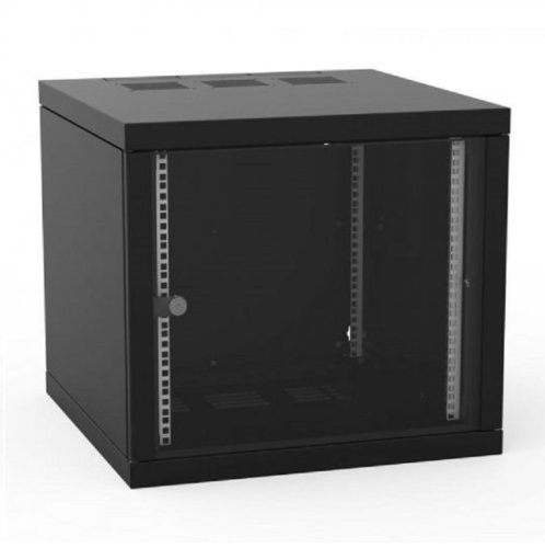 Шафа для обладнання 19 12U 600x600 Z-BOX 100kg max, чорна