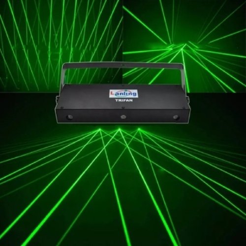 Анимационный лазер LSX3150GG 150mW Green Trifan Multi-Effect