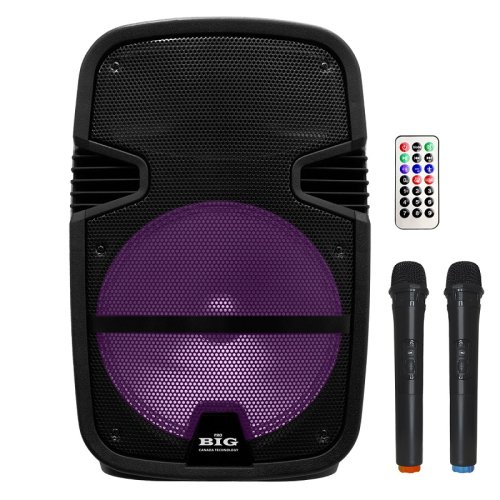 Автономна акустична система 300TORNADO USB/MP3/FM/BT/TWS + 2pcs VHF mic Автономна акустична система 300TORNADO USB/MP3/FM/BT/TWS + 2pcs VHF mic