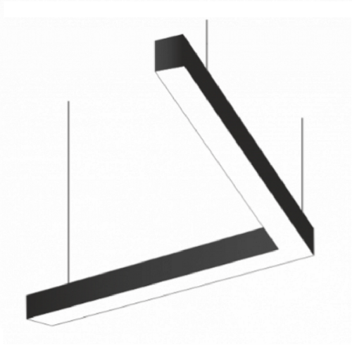 LED світильник VL-5055 2х600мм 40W матовий