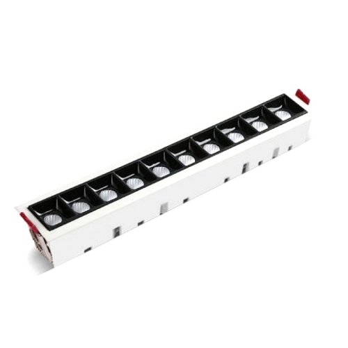 LED світильник GRILLE-10 WH