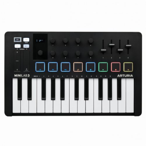 MIDI-клавіатура MiniLab 3 Black Edition