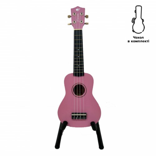 Укулеле U21 PINK + чехол