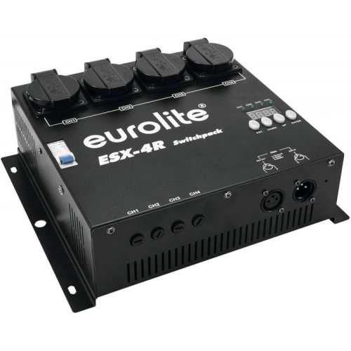 Діммер ESX-4R DMX RDM Switch Pack Діммер ESX-4R DMX RDM Switch Pack