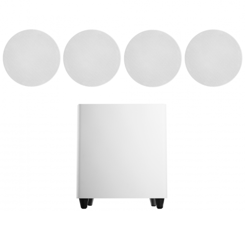 Акустический комплект SUBT-10W/FLC-5 (2*40Вт) WHITE